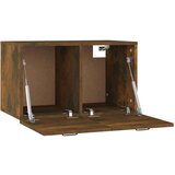  Stenska omarica dimljeni hrast 60x36,5x35 cm inženirski les, (20716346) | Shoptok.si