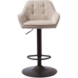 Unique Furniture Bež barska stolica podesive visine Nolan – | shoptok.hr