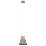 Eglo visilica Twicken, 1 x E27, siva/zlatna, 22 cm, 43838 | shoptok.hr