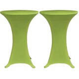 Maison Chic prevleka za zunanjo pohištvo - raztegljiva prevleka za mizo 2 kosa 60 cm zelene barve, (21795391) | Shoptok.si