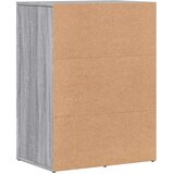  Komoda 2 kosa siva sonoma 59x39x80 cm inženirski les | Shoptok.si