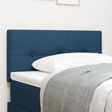 vidaXL Naslon za glavu s gumbima Plava 90 cm Tkanina Cijene