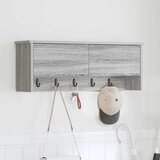  Vješalica za kapute na zidu Zidne Siva Sonoma 80 x 20 x 30 cm | shoptok.hr