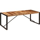  Blagovaonski stol od masivnog drva akacije 220 x 100 x 75 cm | shoptok.hr