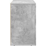  Kreveta Betonski sivi 80.5 x 35 x 59 cm Konstruirano drvo | shoptok.hr