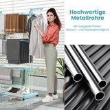  Sklopiva sušilica za odjeću s 3 razine 127 x 63 x 171 cm | shoptok.hr