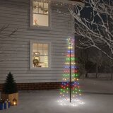  Božićno drvce sa šiljkom i 108 LED šarene žarulje 180 cm | shoptok.hr