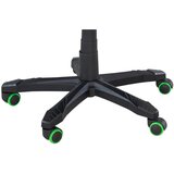 Minecraft VRTLJIVI STOL umetna masa, tekstil črna | Shoptok.si