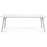 Kave Home Raztegljiva jedilna miza z dodatno ploščo 90x140 cm Eunice – | Shoptok.si