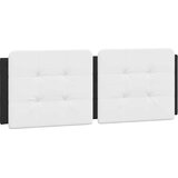  Okvir kreveta bez madraca Zadar crno-bijeli 140x190 cm umjetna koža | Eponuda.com