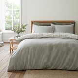 Bianca Zelena/kremno bela enojna flanelna posteljnina 135x200 cm Brushed Regal Check – | Shoptok.si