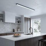  LED plafonska/luster na sajli LED/44W/230V 6000K 120 cm crna Slike