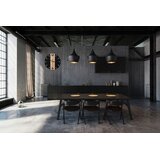 Tutumi Zidni Sat Loft 35 cm Metalni/Drveni | shoptok.hr