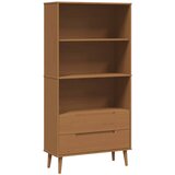 Police za knjige MOLDE 85 x 35 x 170,5 cm Masivna borovina | shoptok.hr