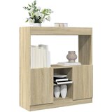 vidaXL Visoka komoda boja hrasta sonome 92x33x100 cm konstruirano drvo | shoptok.hr