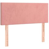 box spring s madracem LED ružičasti 120x190cm baršunasti | shoptok.hr