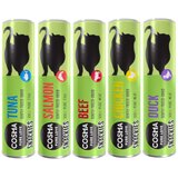 Cosma Snackies poskusni miks 76 g, 5 sort (piščanec, tuna, raca, losos in govedina) | shoptok.hr