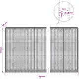  Gabion s žicom debljine 3,5 mm i mrežom 5x2,5 cm 950x30x150 cm | shoptok.hr