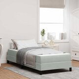 vidaXL Boxspring krevet s madracem 90 x 190 cm Baršun | shoptok.hr