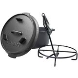 Klarstein Guernsey, vrhunski lonec iz litega železa, 4.5 barbecue lonec, lito železo, nogice, velikost S/4.5 qt/4,2 l Cene