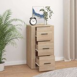  Komoda boja hrasta sonome 40 x 33 x 70 cm od konstruiranog drva | shoptok.hr