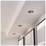 Eglo 902281 - set od 3 led prigušiva plafonskih svetiljki saliceto LED/6,4W/230V, prečnik 8,8 cm, crna | Eponuda.com