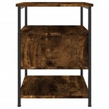  Noćni ormarić boja hrasta 40 x 42 x 56 cm konstruirano drvo | shoptok.hr