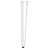 vidaXL Ukosnice noge za stol 4 kom bijele 72 cm čvrstog čelik | shoptok.hr