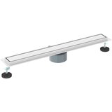 Tuš kanal 2-u-1 sa 360° sifonom Srebrno 70 cm | shoptok.hr
