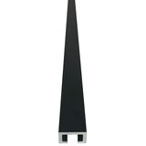 CAMARGUE Profil Zamjenska šina za Varion sustav za pohranu (D x Š x V: 1,2 x 1,2 x 21 cm, Crna, Aluminij) | shoptok.hr