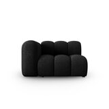 Micadoni Home črn/antracitno siv modul za sedežno garnituro (levi kot) lupine Cene