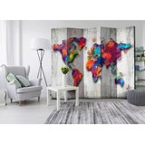 Artgeist Paravan Concrete World I, 5-Delni, Dvostranski | Shoptok.si
