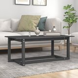 vidaXL stolić za kavu sivi 110 x 55 x 45 cm od masivne borovine Cijene