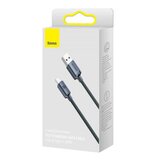 Baseus CRYSTAL KABEL USB NA USB-C, 100W, 1.2M (ČRN) | Shoptok.si