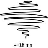Flomaster za tehničko crtanje 0,8mm pigment liner Staedtler 308 08-9 crni | Shoptok.si