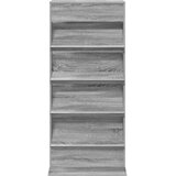  Polica za časopise s policom Siva Sonoma 70 x 41 x 156 cm | shoptok.hr
