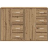  Komoda Set od 2 Finis od hrasta MDF ploča Veliki Bife | shoptok.hr