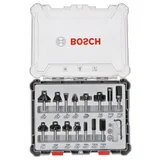 Bosch 15 tlg Mixed Fräser Set 8mm Schaft