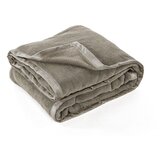 Tiseco Home Studio Sivi prekrivač od mikropliša za bračni krevet 220x240 cm Lamis – | shoptok.hr