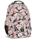 Ars Una Flowery pink cvetlična AU-6 šolska torba, nahrbtnik 34x45x26cm | Shoptok.si