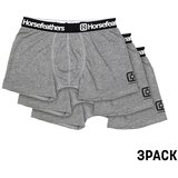 Horsefeathers Dynasty 3Pk Boksarice heather gray | Shoptok.si