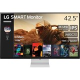 LG 43SQ700S-W 42.5" 4K hdr smart monitor (white) | ePonuda.com
