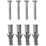  Sivi kupaonski radijator za centralno grijanje zaobljeni 480 x 480 mm | shoptok.hr