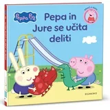 Pujsa Pepa Pepa in Jure se učita deliti