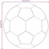  Stolni nogomet 12 pcs Bijelo 3,6 x 3,6 cm Polipropilen | Eponuda.com