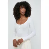 Pinko Majica z dolgimi rokavi ženska, bela barva, 103569 A1X4