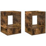  Konačna Stolić 2 pcs Dimljeni hrast 40 x 40 x 56 cm | shoptok.hr