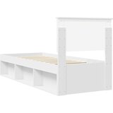  Krevetna konstrukcija Bijelo 75 x 190 cm Čvrsto borovo drvo | shoptok.hr