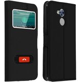 AVIZAR Ohišje Honor 6A z dvojnim oknom, stojalo za video, črno, (20526451) | Shoptok.si