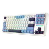 Redragon K728SP-RGB-PRO Antonium Pro tipkovnica bela in modra, (5000310902) | Shoptok.si